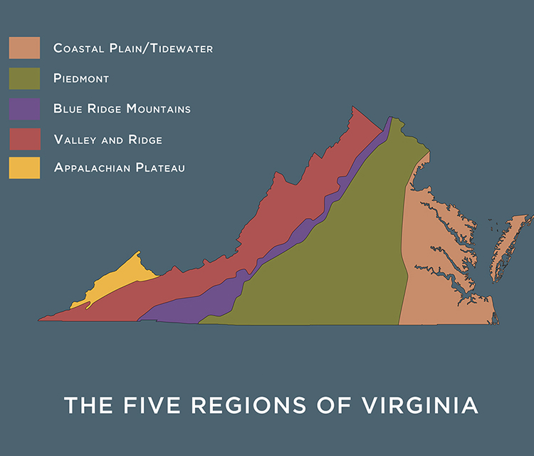 Area of Virginia