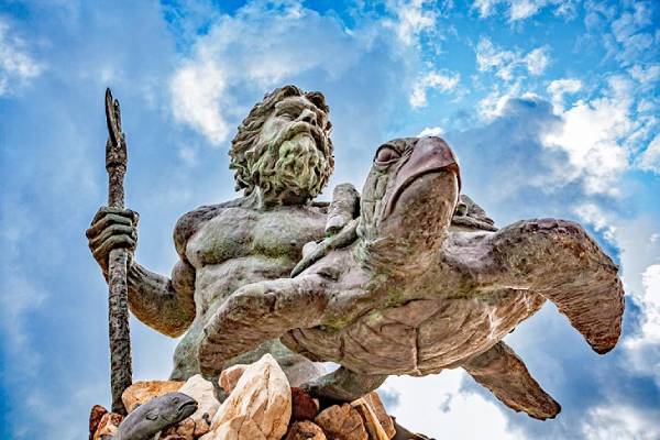 Image of Poseidon Statue - King Neptune Statue