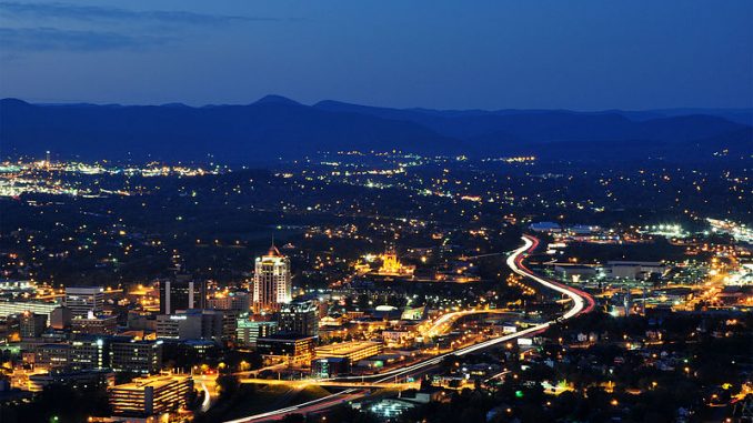 Image of West Virginia, Skyline At Twilight