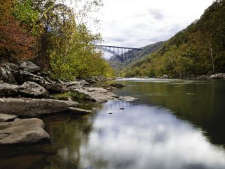 Image Showing Side View of Northern Virginia River Side