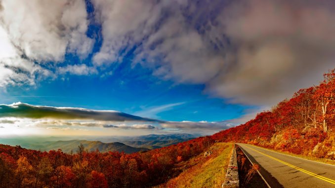 blue-ridge-virginia Image of A Beautiful View of Blue Ridge Virginia