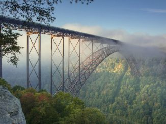 Image Showing The New River Gorge Bridge